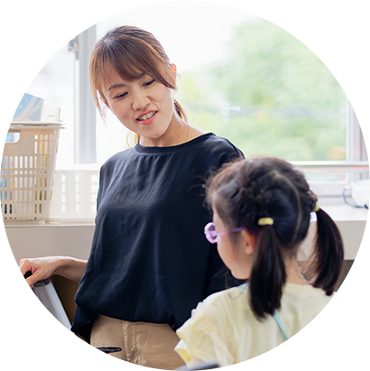 利用者に寄り添う介護職員