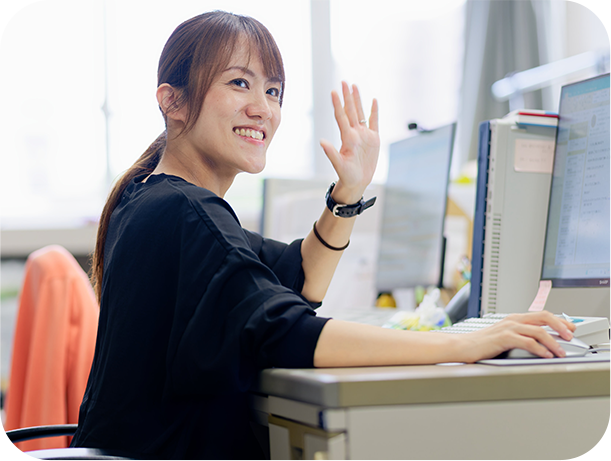 利用者と向き合う宮の沢福祉会の職員